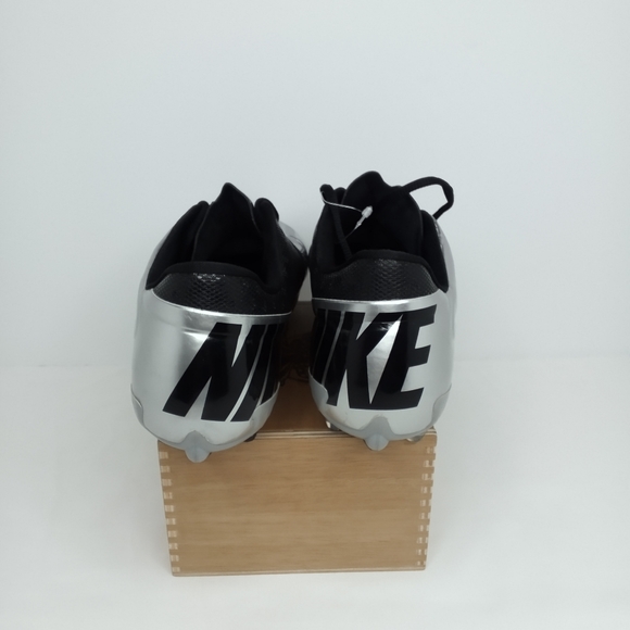 Nike Vapor Pro Football Cleats Men's Size 13.5 Style#511342-010 Black/Silver - Picture 5 of 12